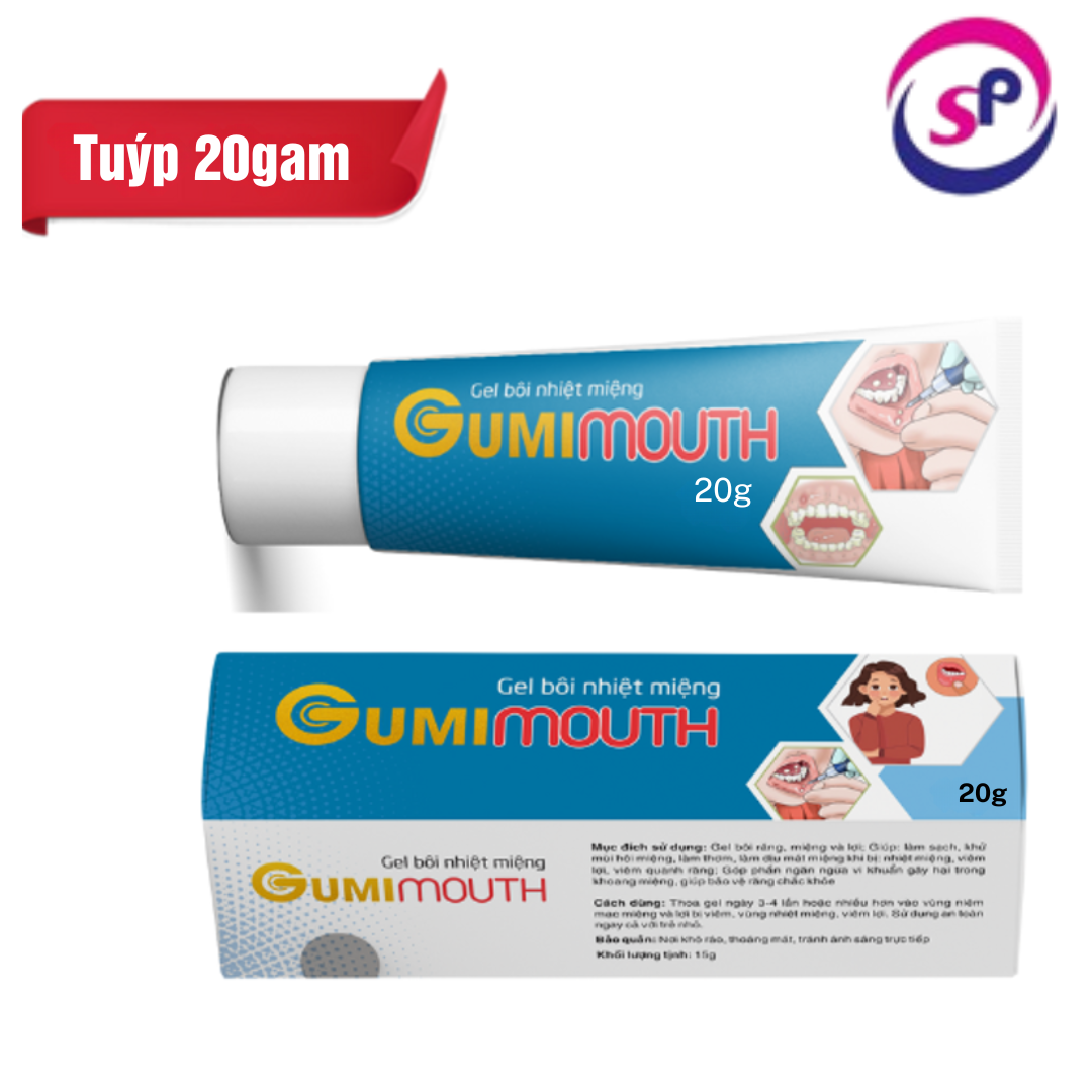 Gel bôi nhiệt miệng GumiMouth